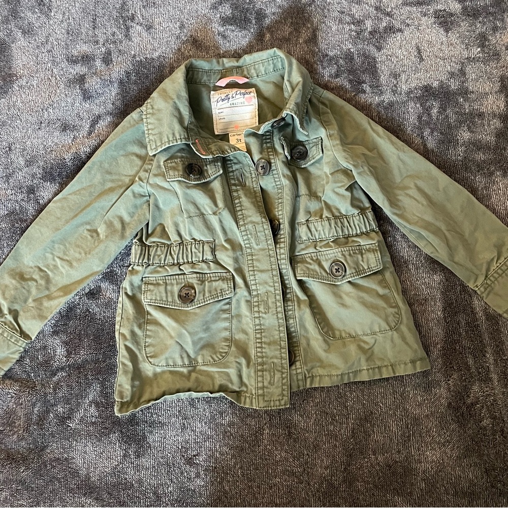 Carters Army Green Jacket